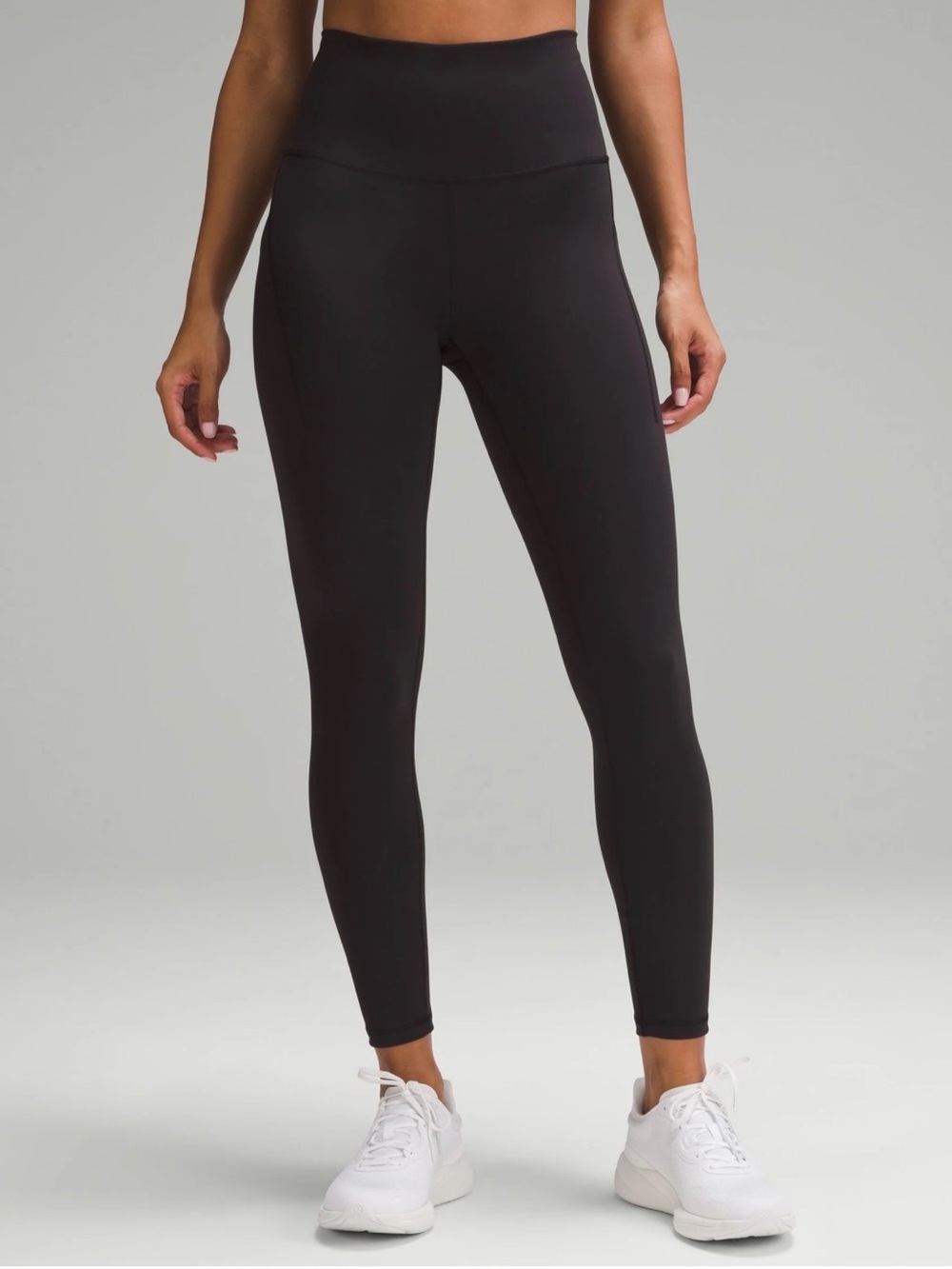 lululemon athletica Wunder Train with Pockets Black High-Waist Leggings 25”